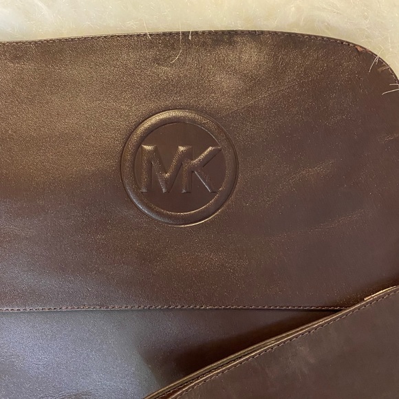 MICHAEL Michael Kors Womens Dylyn Riding Boots Leather Knee-High - Barolo - Picture 3 of 3